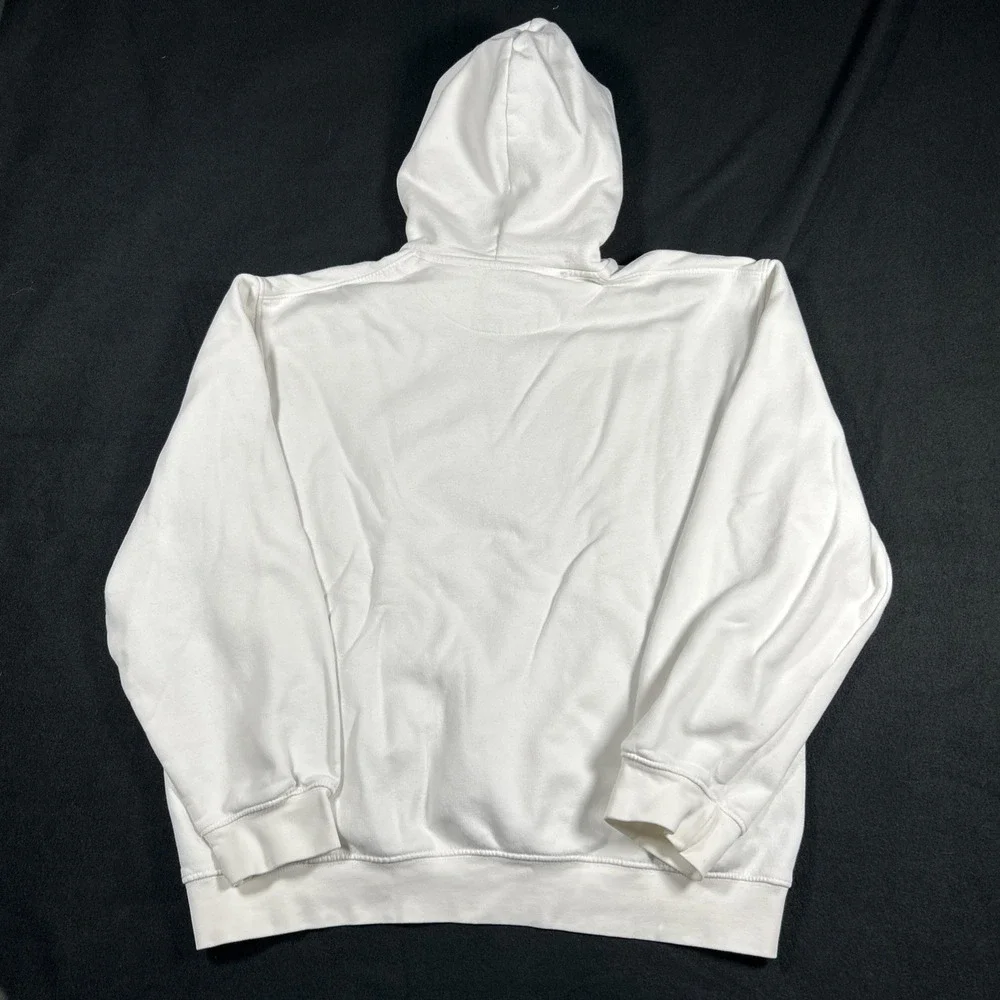 VTG Y2K Nike‎ Pullover Hoodie Men's Medium Athletic Center Graphic